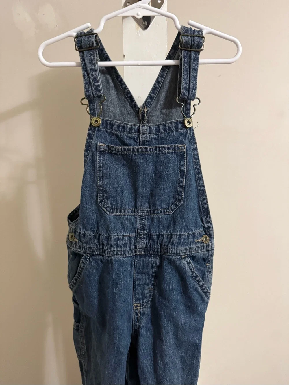 N/A denim bib
